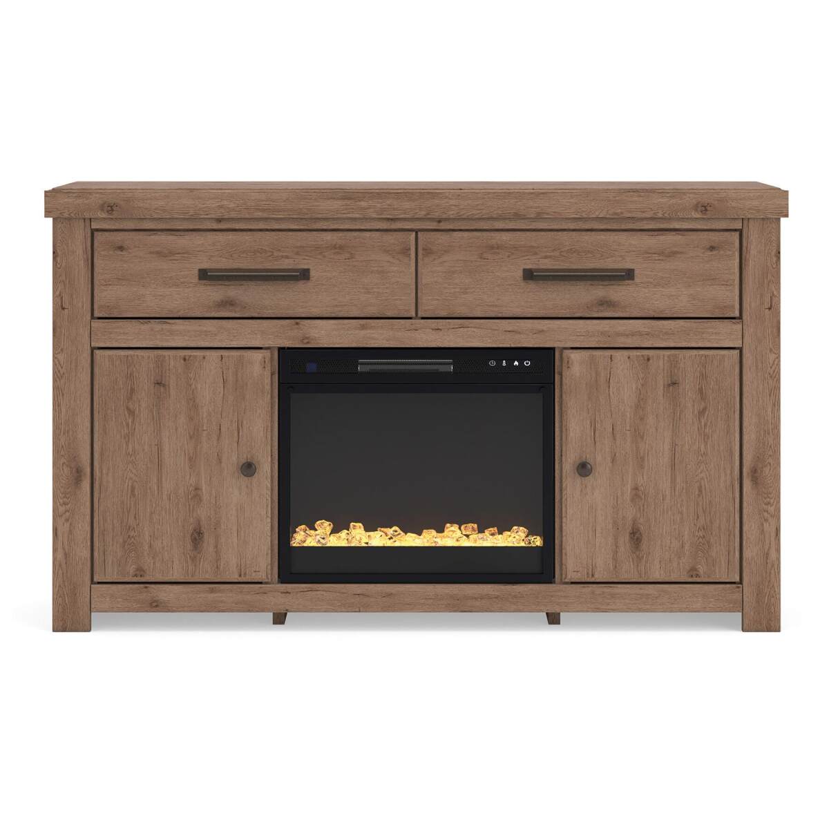 89636999453a970eb7b08c0d705ccdf2 Garistyn 62" TV Stand with Electric Fireplace - Image 1