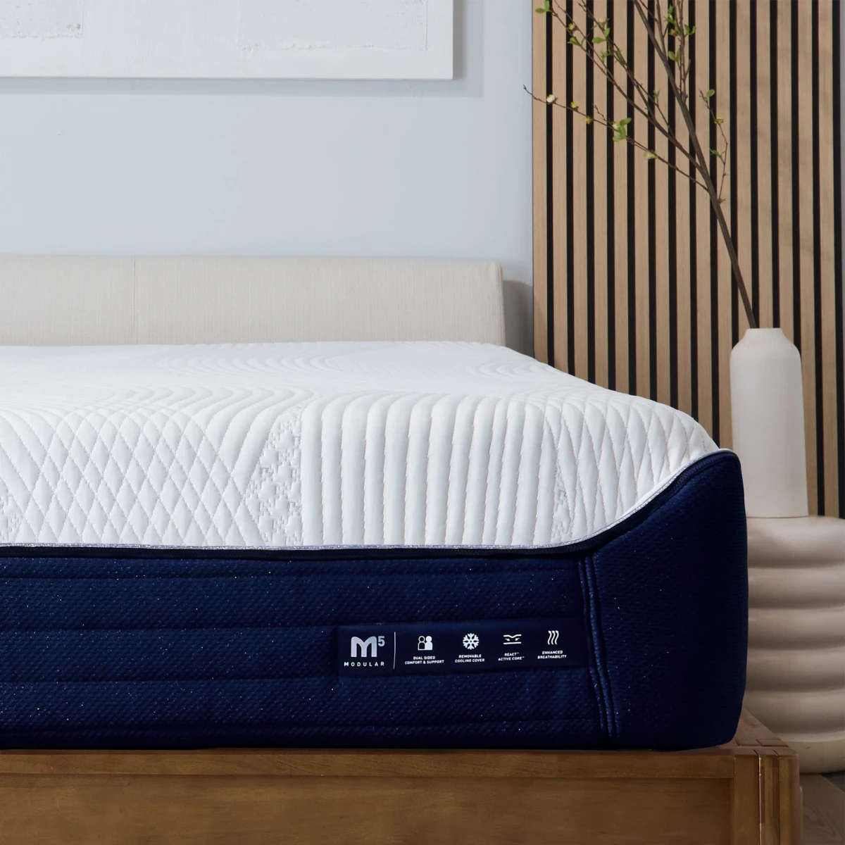 9cf66431a7fead7c9ef7b19b8b33268e M5 Performance® Mattress - Split Head Queen / 3.0 - Plush / 1.0 - Medium Firm - Image 1